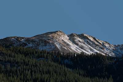 A view of Aspen Mountain, Colorado, USA