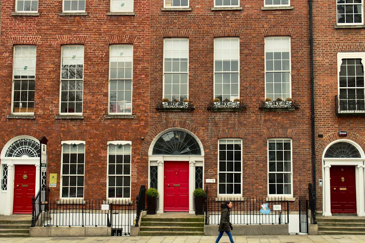 The famous Georgian doors of Dublin