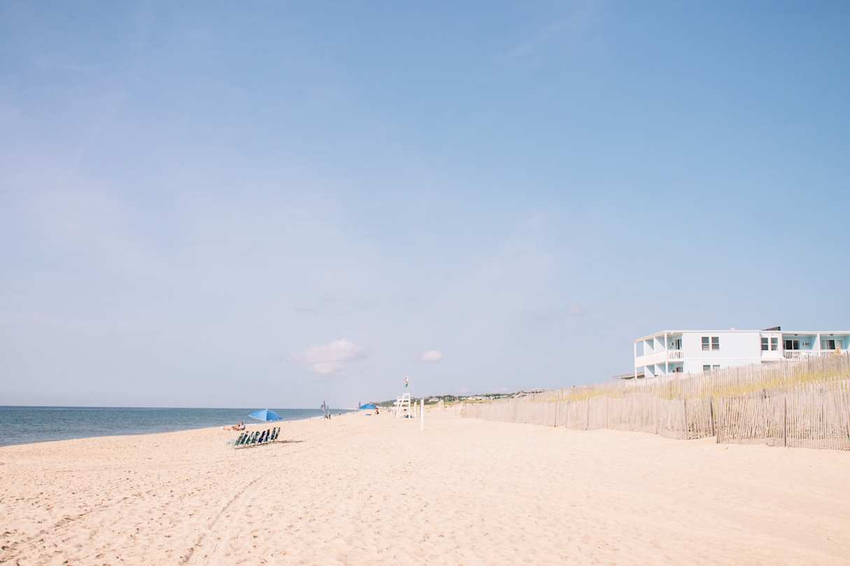 Beach in Montauk, the Hamptons, US