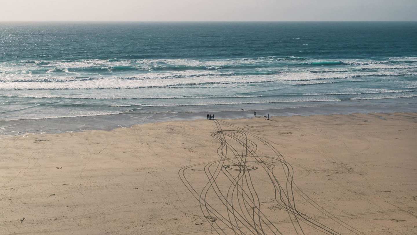 Beach in Cornwall, UK