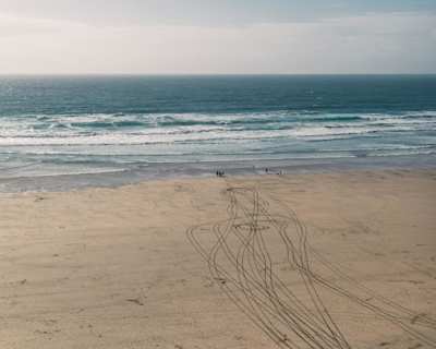 Beach in Cornwall, UK