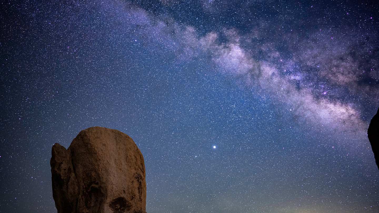 Stargazing in Joshua Tree, California