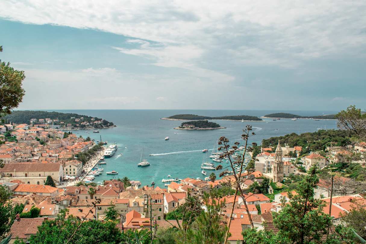 Hvar harbour, Croatia