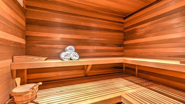 Adding a sauna or steam room to your rental chalet in the Alps