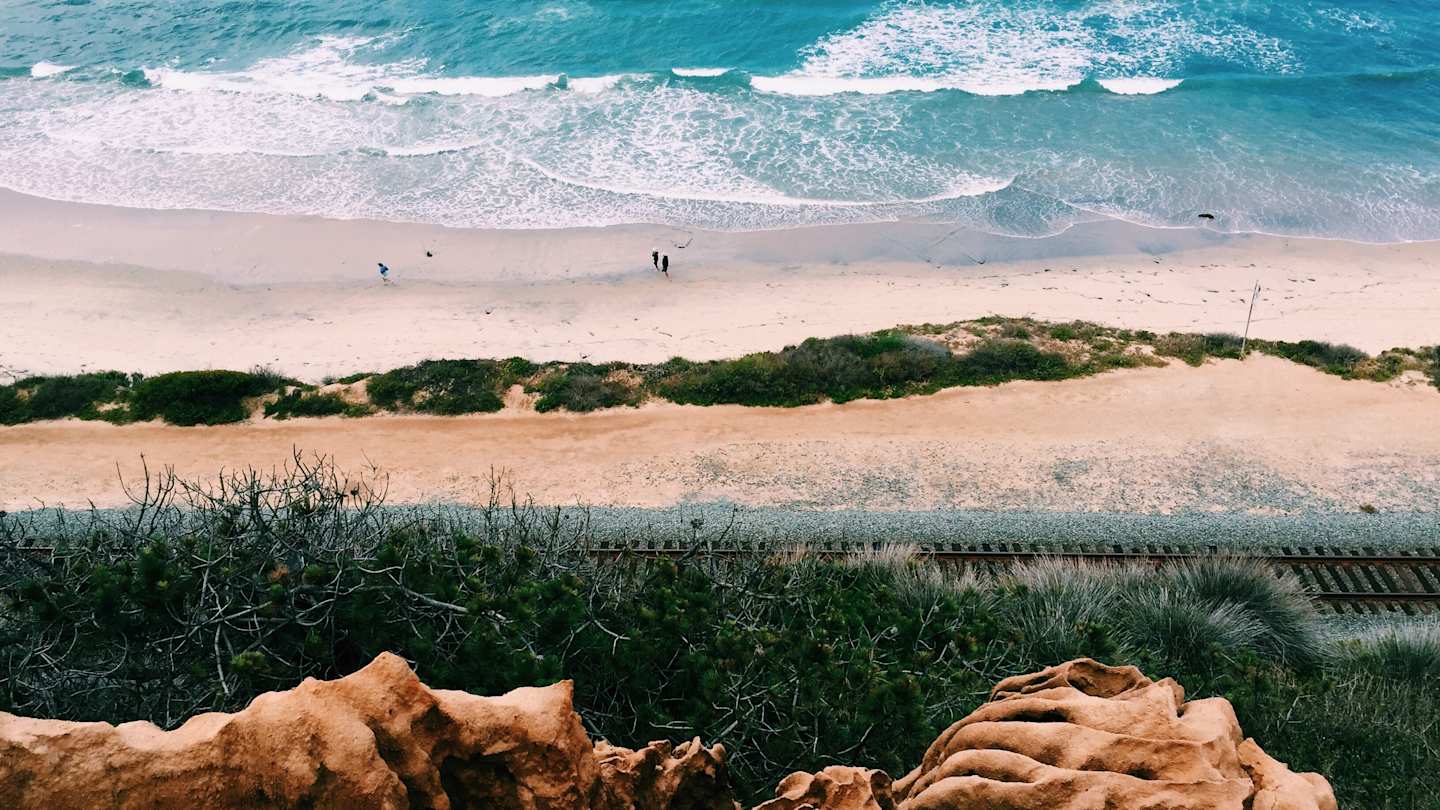 San Diego coastline, California