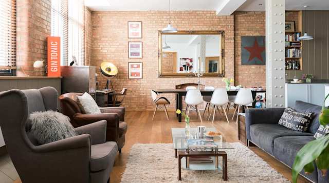 open plan industrial warehouse