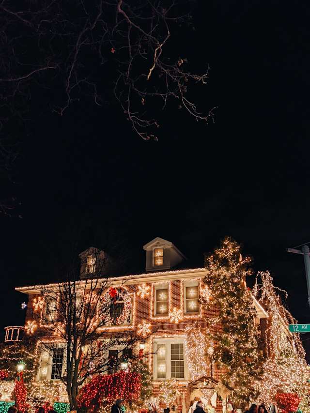 Christmas Lights in Dyker Heights, Brooklyn, New York