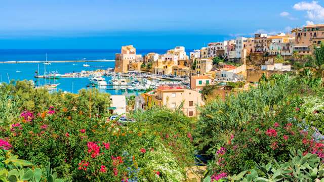 The town and municipality Castellammare del Golfo in the Trapani Province of Sicily