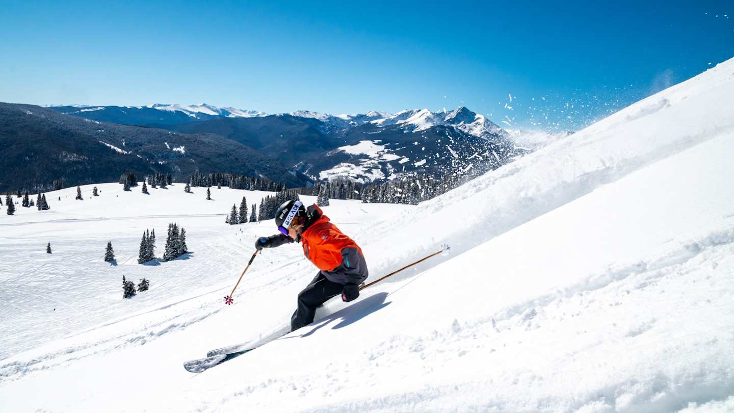 Skiing in Vail, Colorado