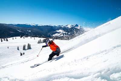 Skiing in Vail, Colorado