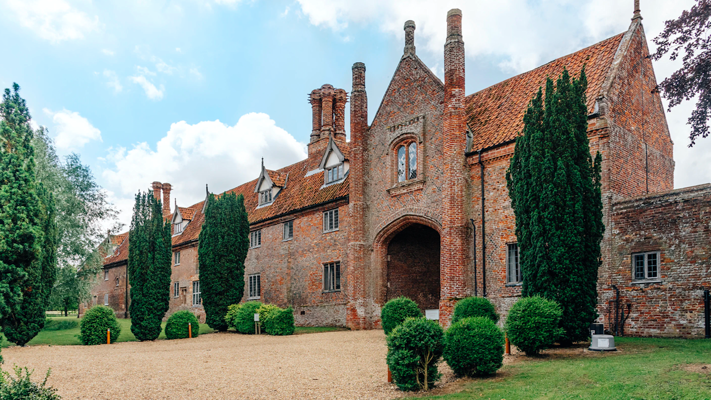 Exterior and grounds at The Hobart Spring Estate, Plum Guide home in Norfolk, UK