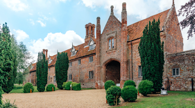 Exterior and grounds at The Hobart Spring Estate, Plum Guide home in Norfolk, UK