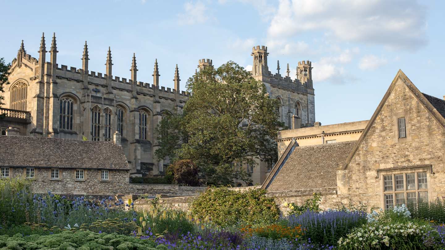 Christ Church Meadow in Oxford, UK