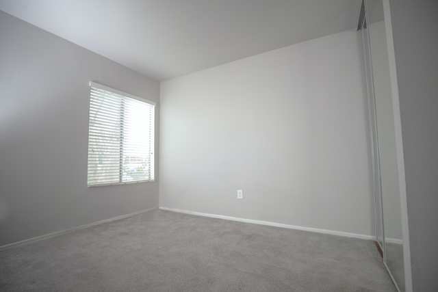 Empty room in a house