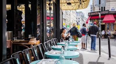 Cafe in Paris' 19th arrondissement