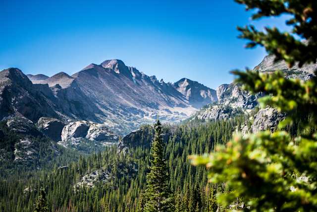 Mountains in Estes Park, USA
