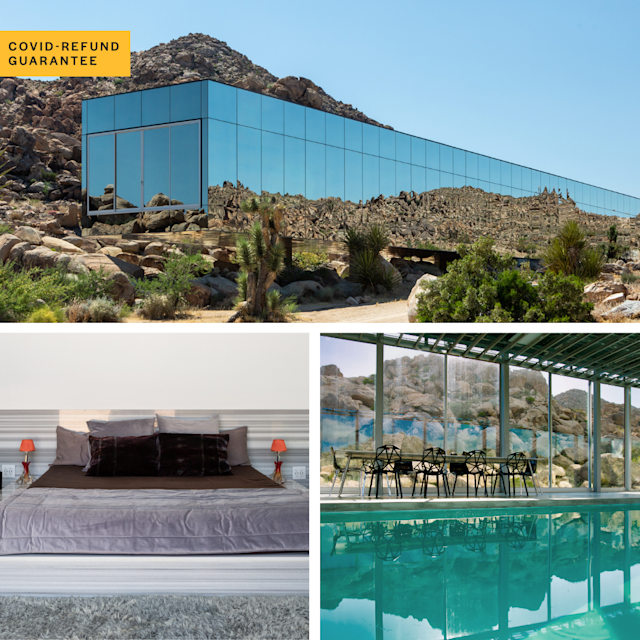 Collection of photos of The Invisible House, Plum Guide home in Joshua Tree