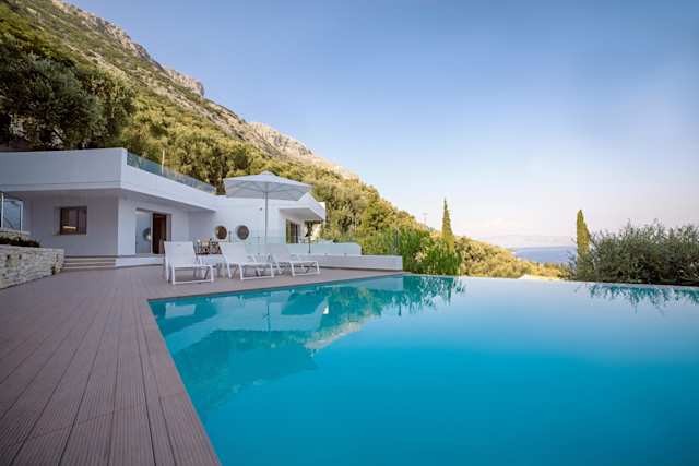 Pearlescent, Plum Guide home in Corfu, Greece