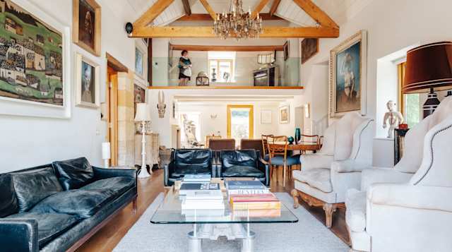 Unique interiors can be found from one room to the next in The Bronze Knight