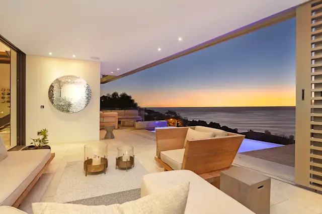 Cocktails at Sunset, Plum Guide home in Cape Town, South Africa