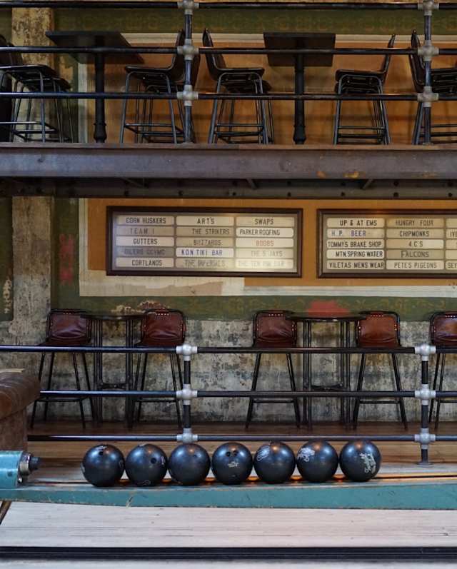 Highland Park bowling alley