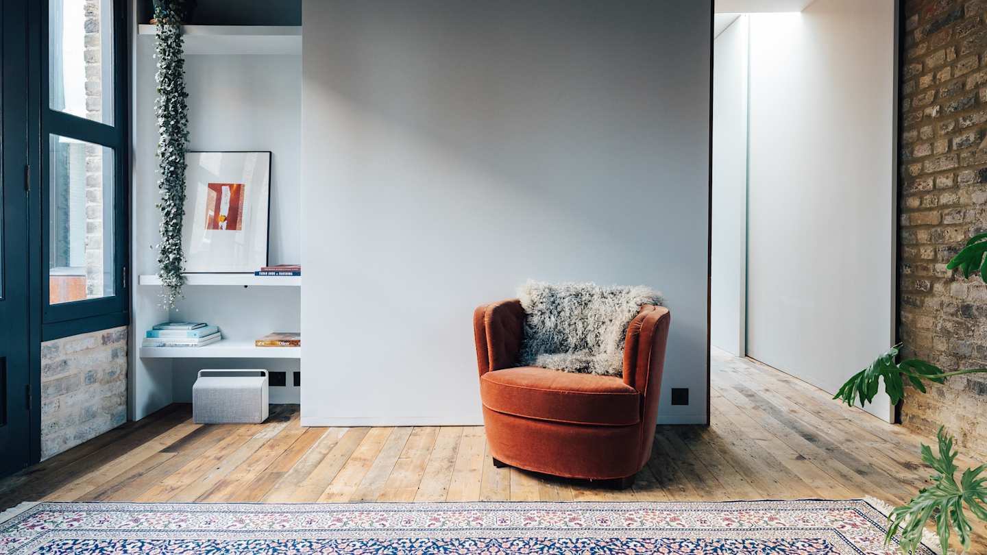 Chair in Copper Cabana, Plum Guide home in London