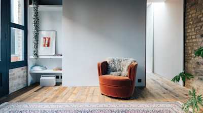 Chair in Copper Cabana, Plum Guide home in London