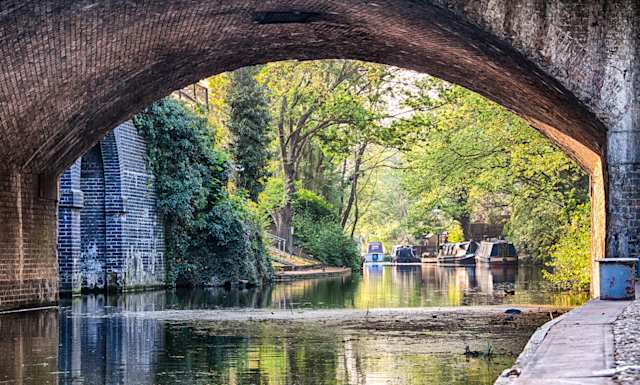 Punting in Cambridge, England, UK