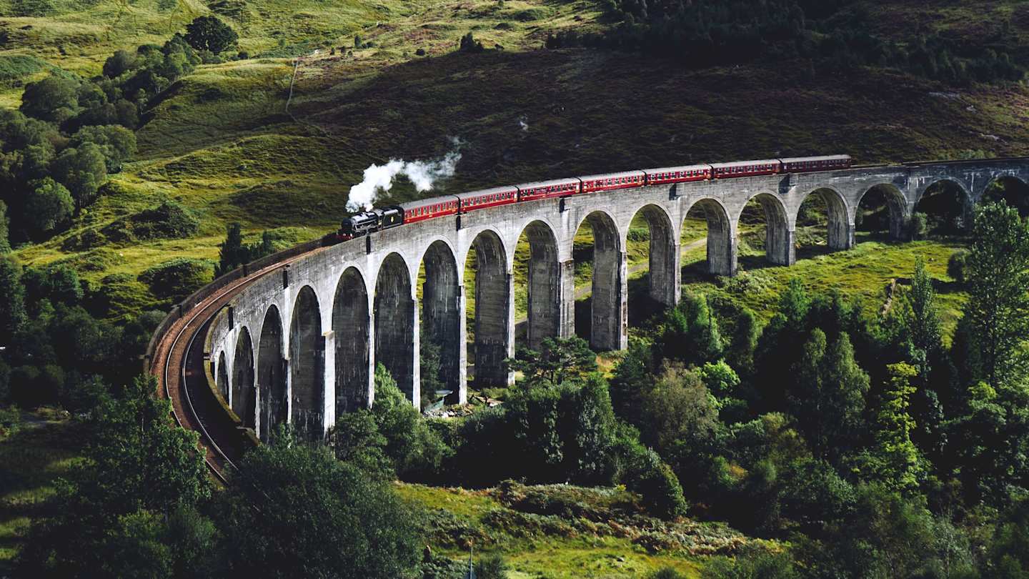 Scotland train journey