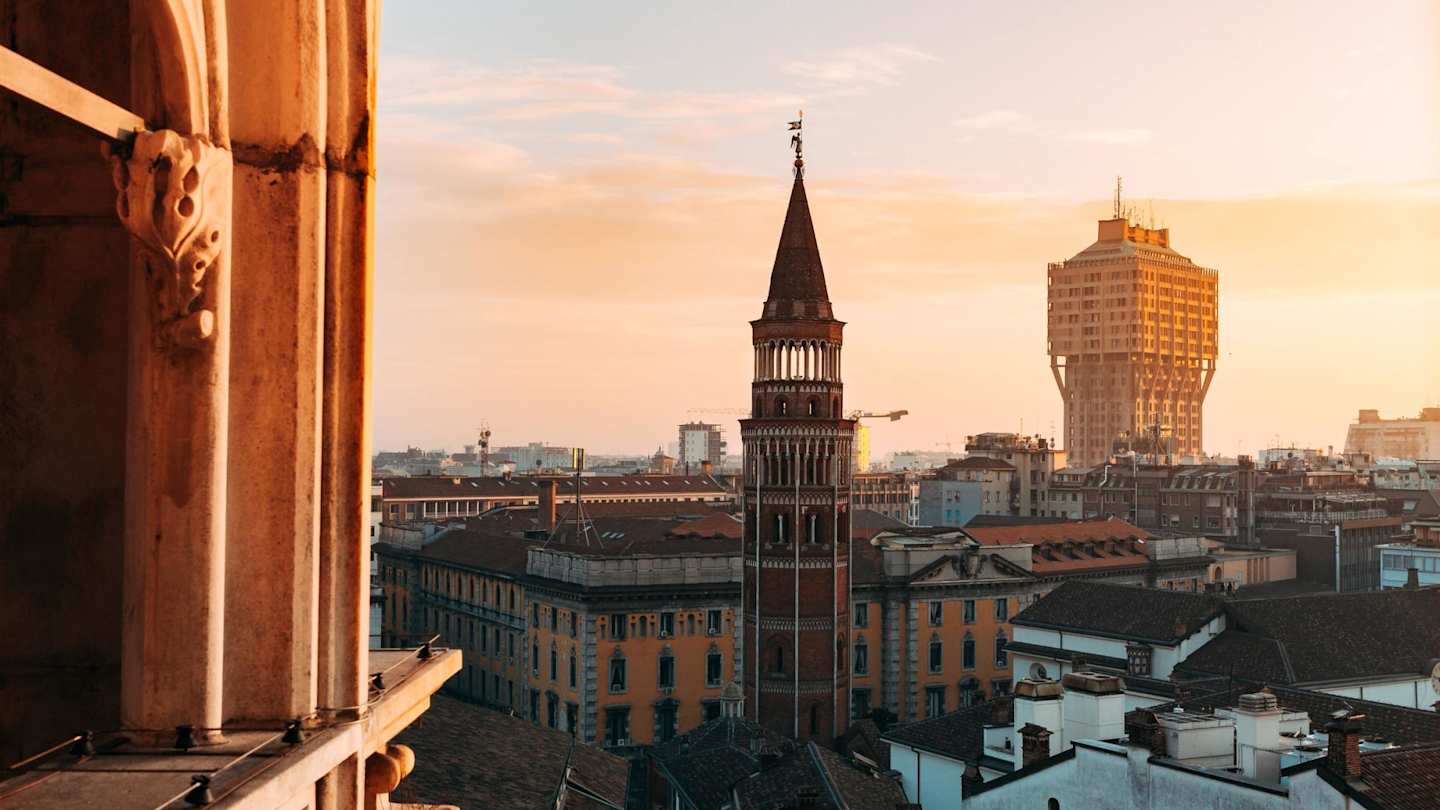 Milan skyline, Italy