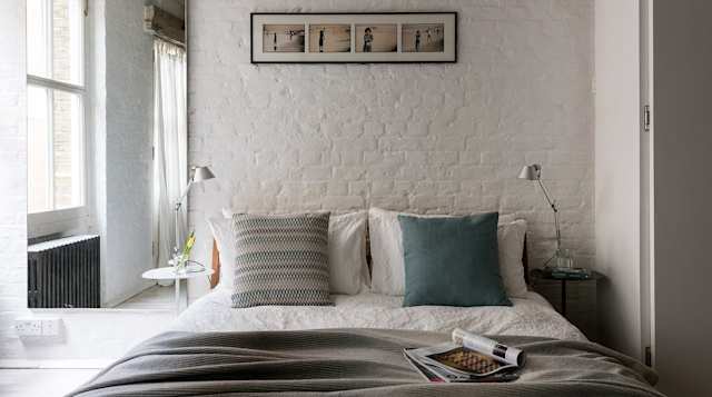Bedroom inside Swing apartment