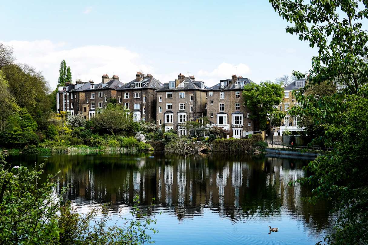 Pond at Hampstead Heath