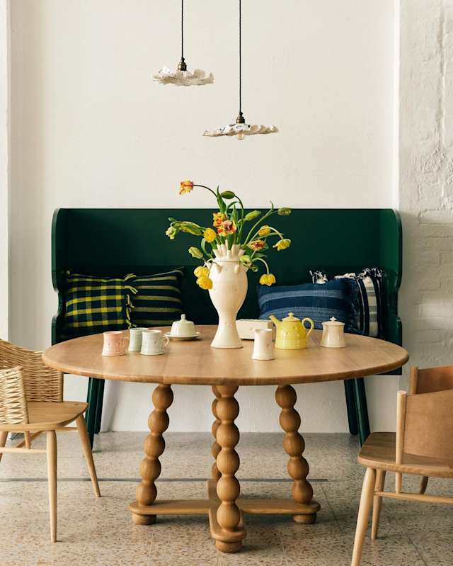 Works on display in The New Craftsmen showroom, shot by Ollie Tomlinson