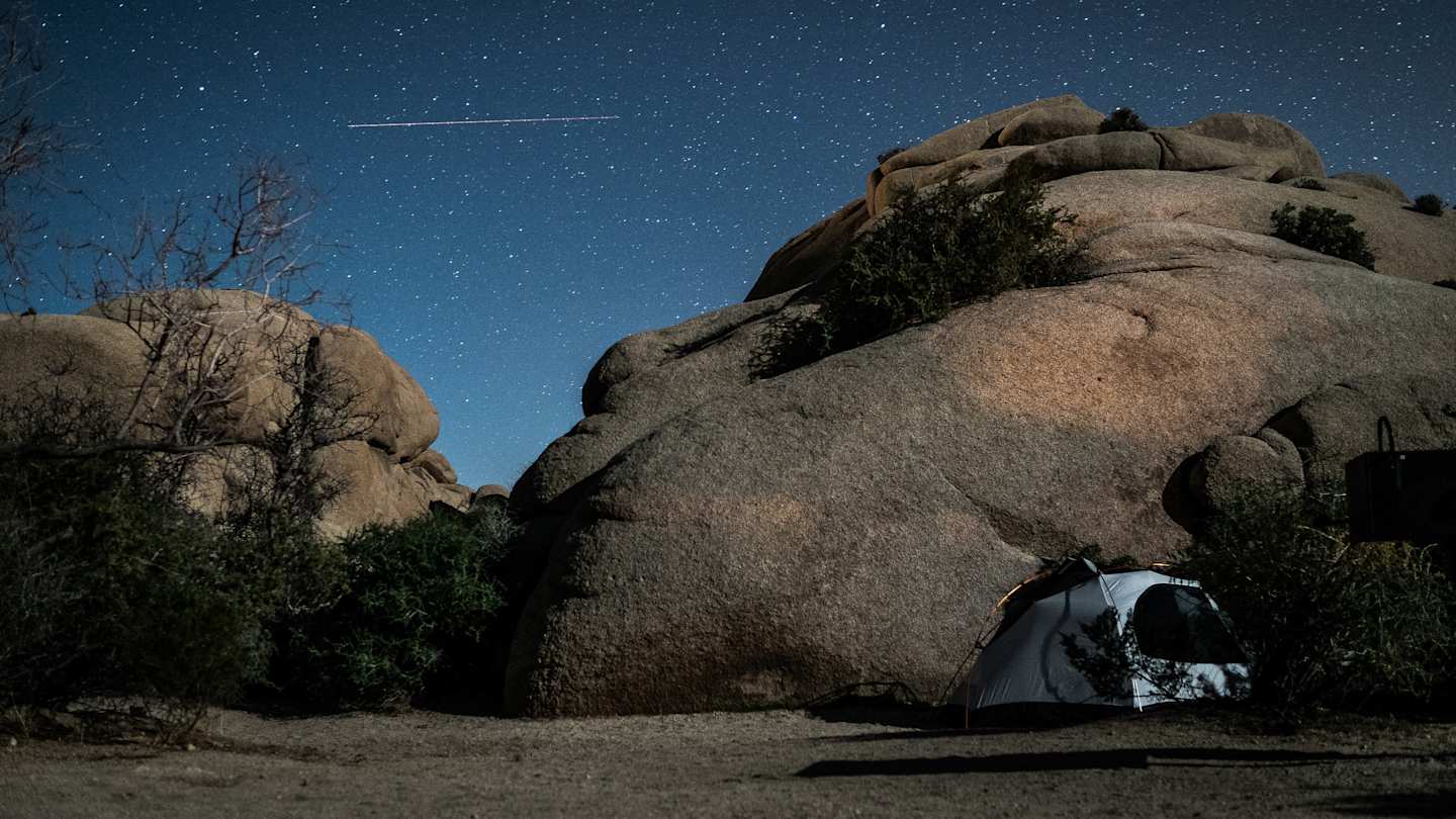 Stargazing in Joshua Tree, California