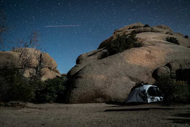 Stargazing in Joshua Tree, California
