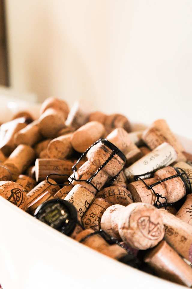 A collection of bottle corks