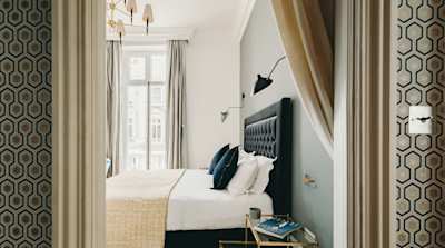 Bedroom in Parisian Elegance, Plum Guide home in London
