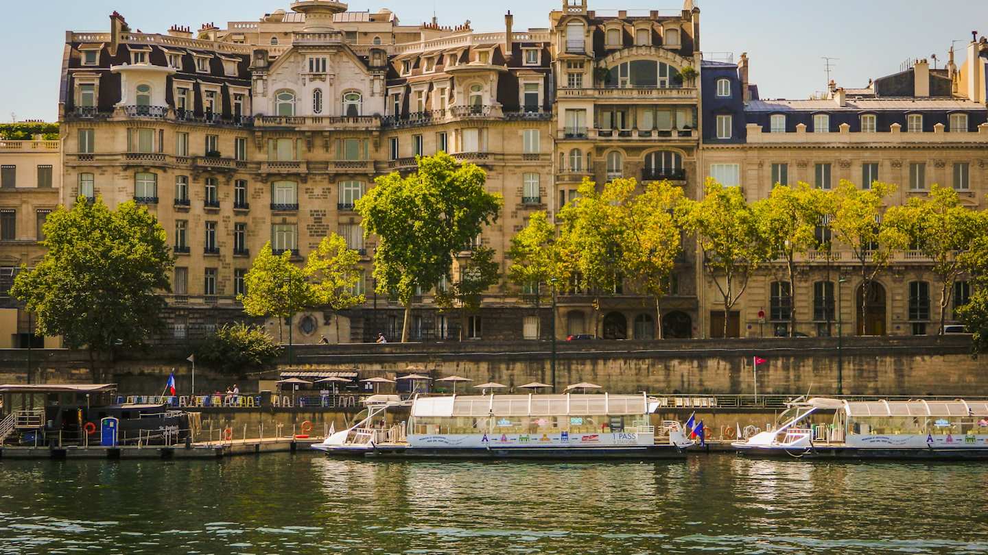 The river Seine, Paris
