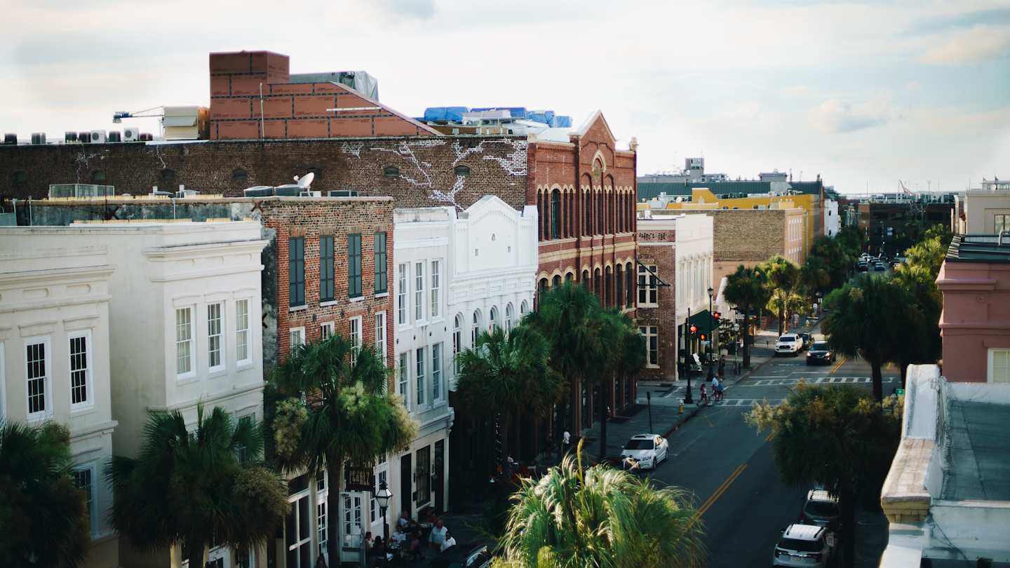Houses in Charleston, South Carolina, USA