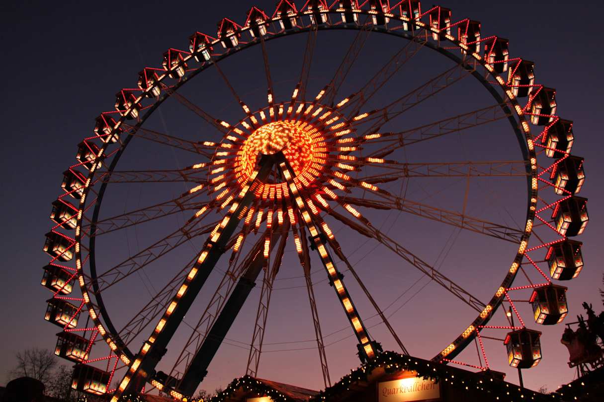 Ferris Wheel at Berlin Christmas Market