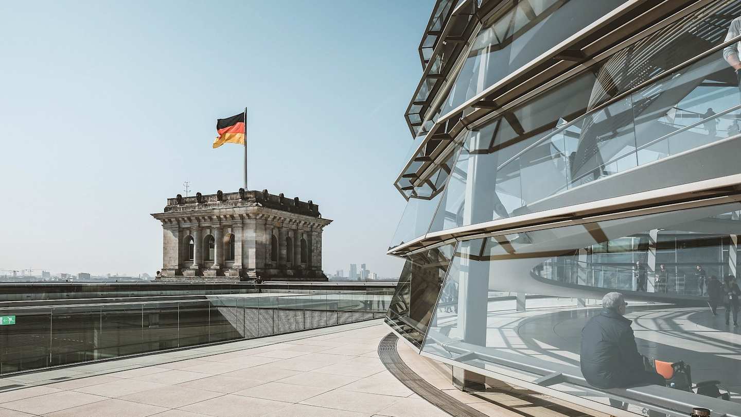 View from the Bundestag, Berlin