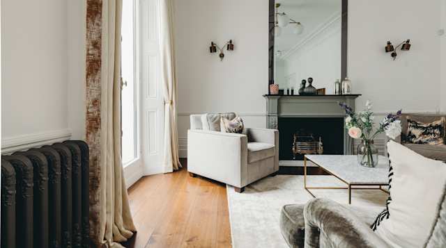 Living room in Parisian Elegance, Plum Guide home in London