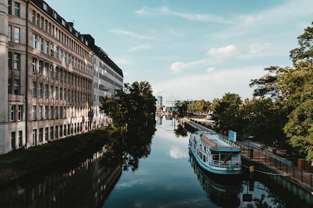 Canal Views of Berlin, Germany