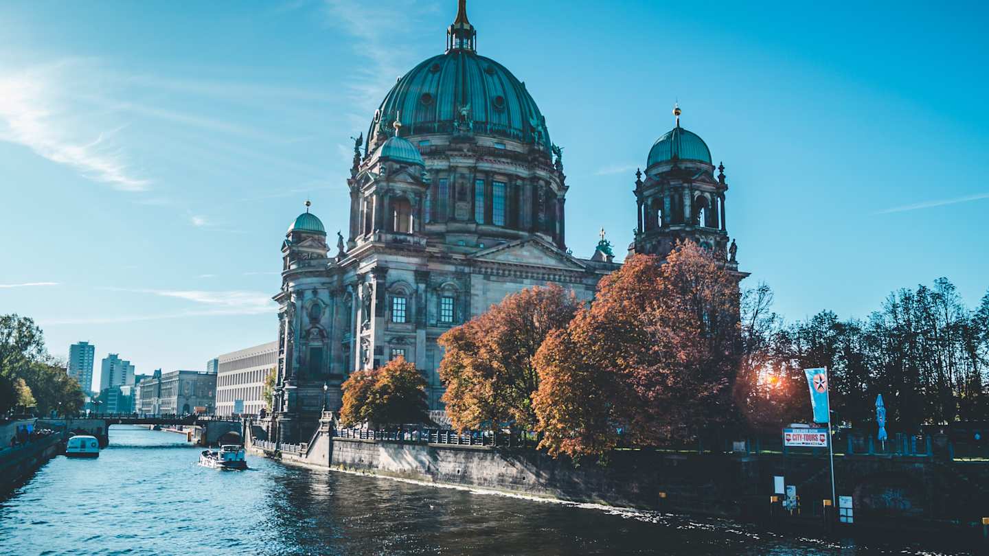 Berlin captured from the River Spree