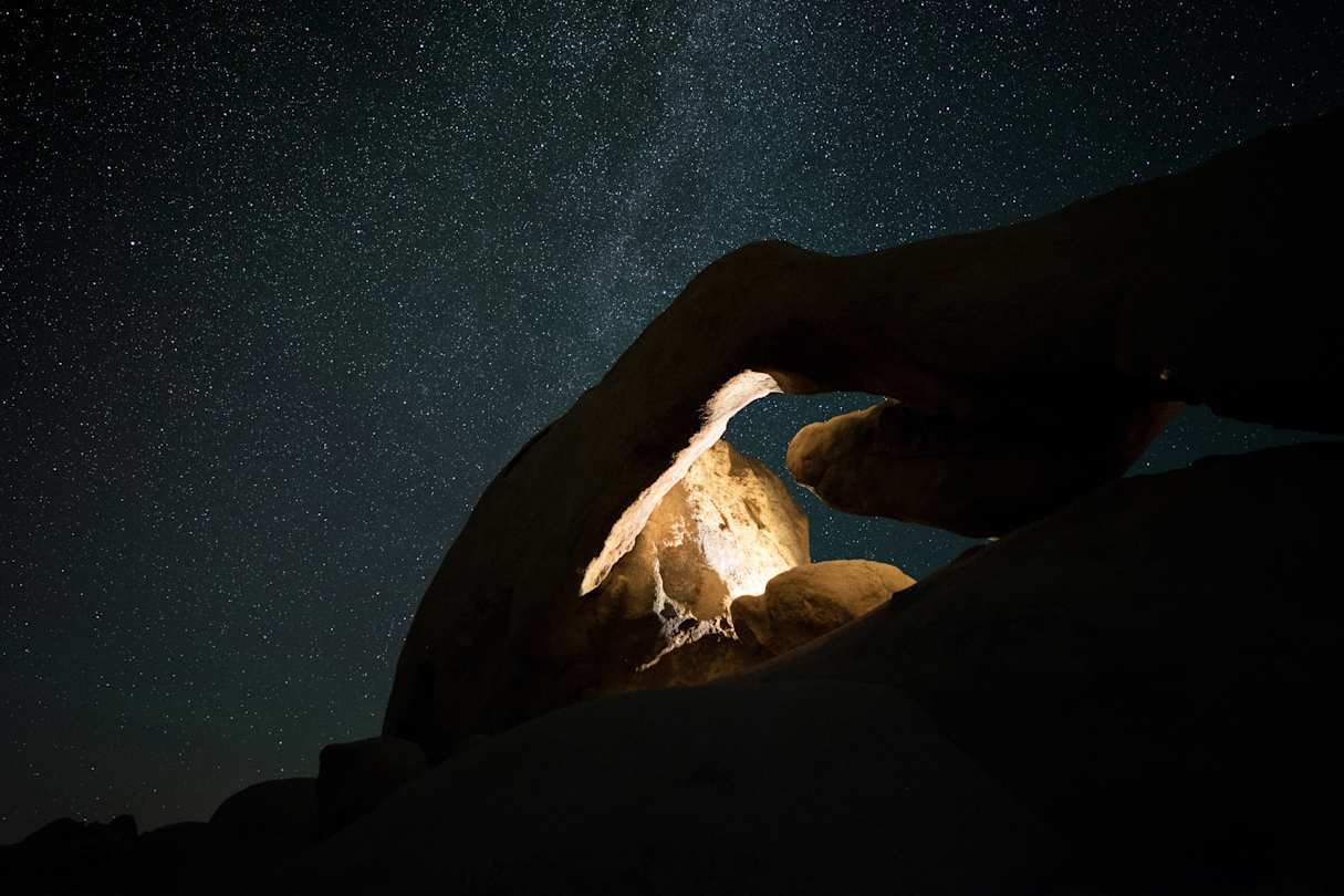 Stargazing in Joshua Tree, California
