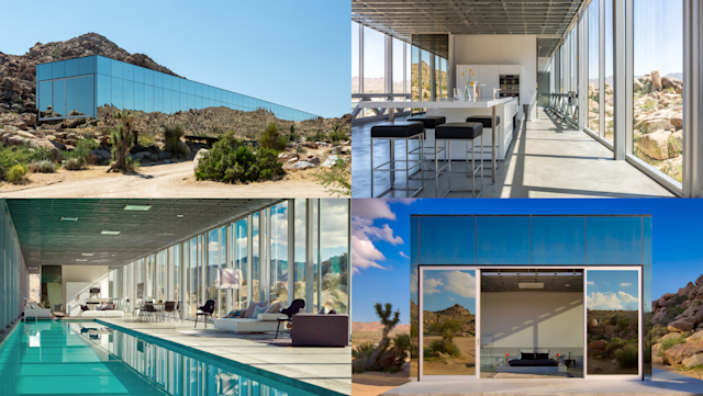 Collection of photos of The Mirrored House, Plum Guide home in Joshua Tree, USA