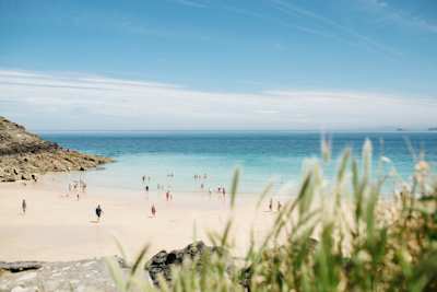 Beach in St Ives, Cornwall, UK