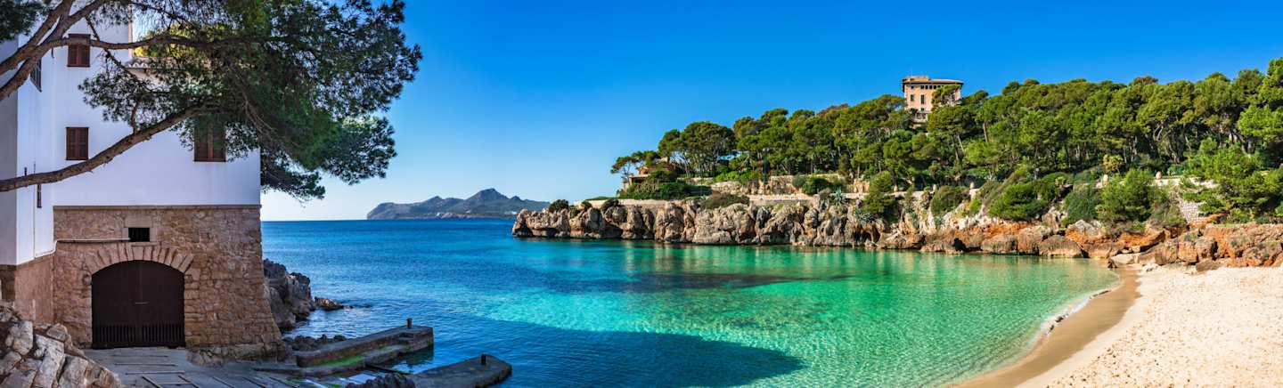 Bay beach Cala Gat on Majorca, Spain