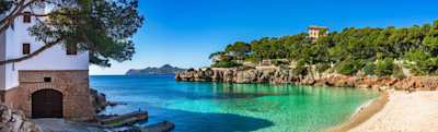 Bay beach Cala Gat on Majorca, Spain