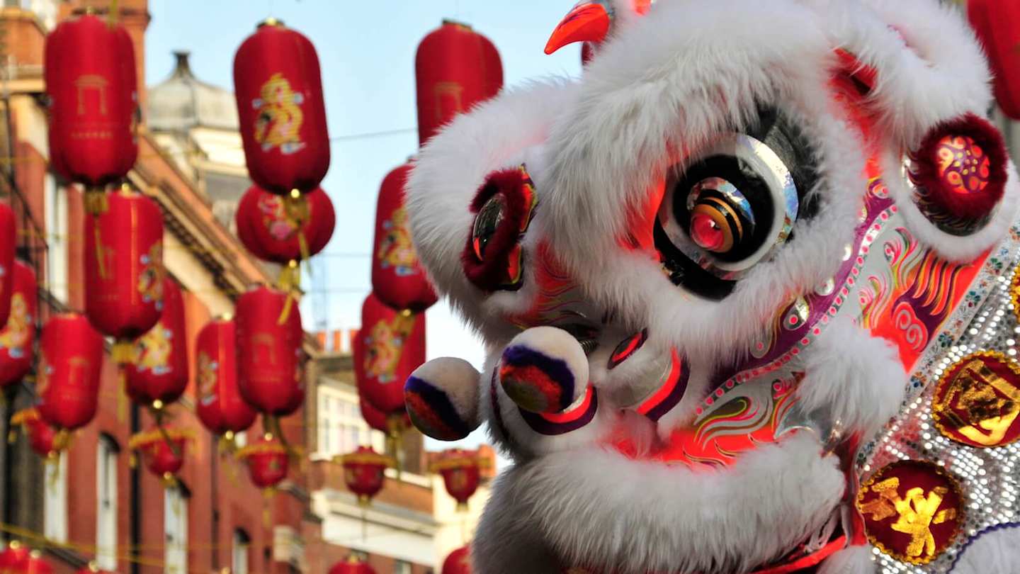 Chinese New Year is a big event in London in January